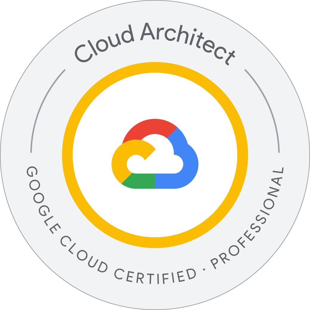 Google Cloud Certified - Professional Cloud Architect