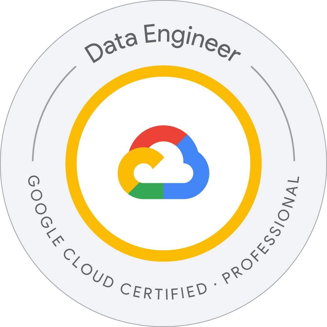 Google Cloud Certified - Professional Cloud Data Engineer