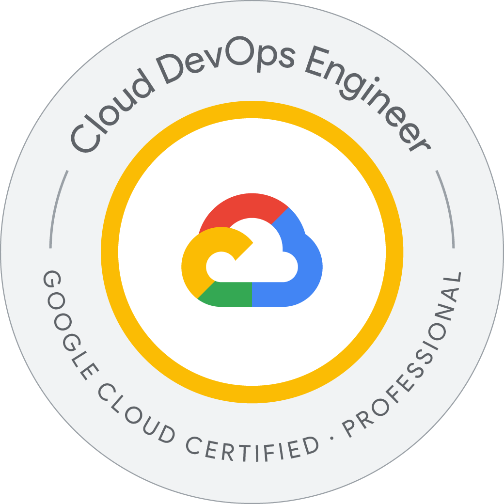 Google Cloud Certified - Professional Cloud DevOps Engineer